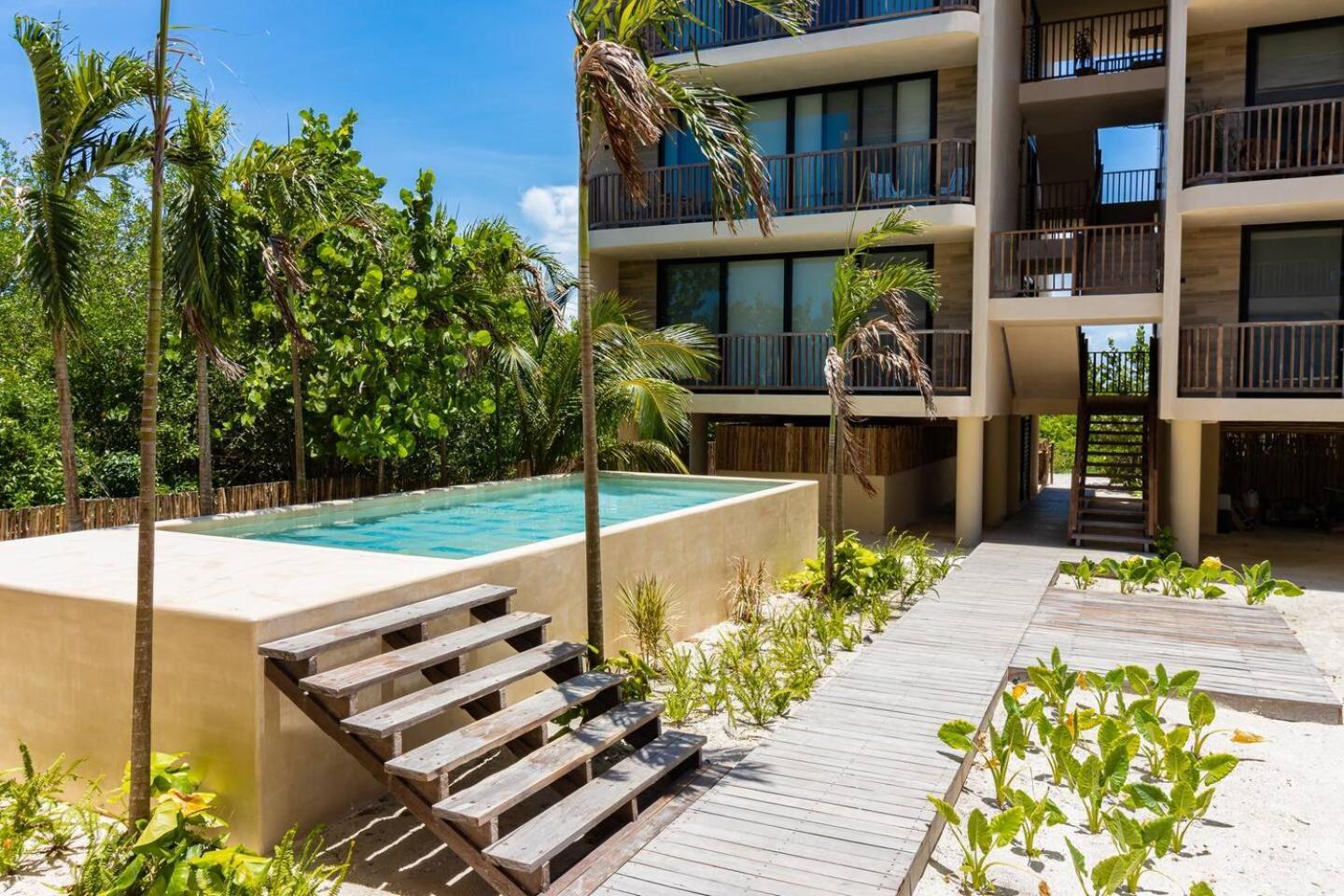 Hotel Beautiful Ocean View Penthouse With Private Pool -C301 Isla Holbox Exterior foto