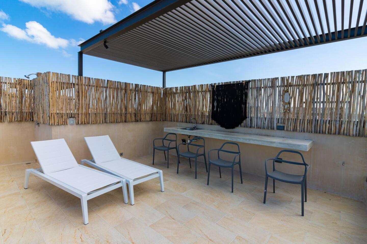 Hotel Beautiful Ocean View Penthouse With Private Pool -C301 Isla Holbox Exterior foto
