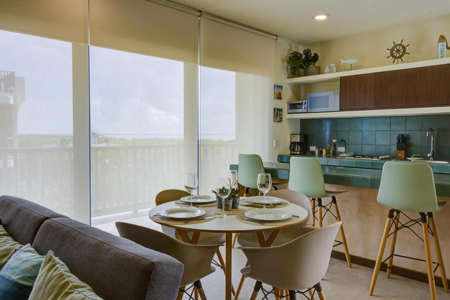 Hotel Beautiful Ocean View Penthouse With Private Pool -C301 Isla Holbox Exterior foto