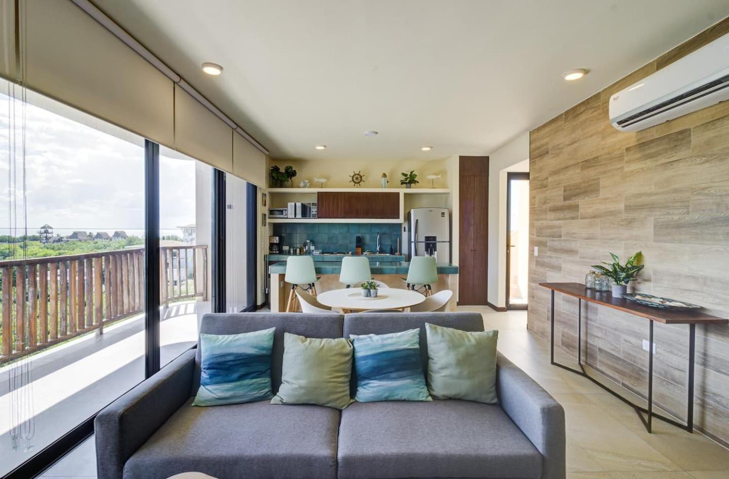 Hotel Beautiful Ocean View Penthouse With Private Pool -C301 Isla Holbox Exterior foto