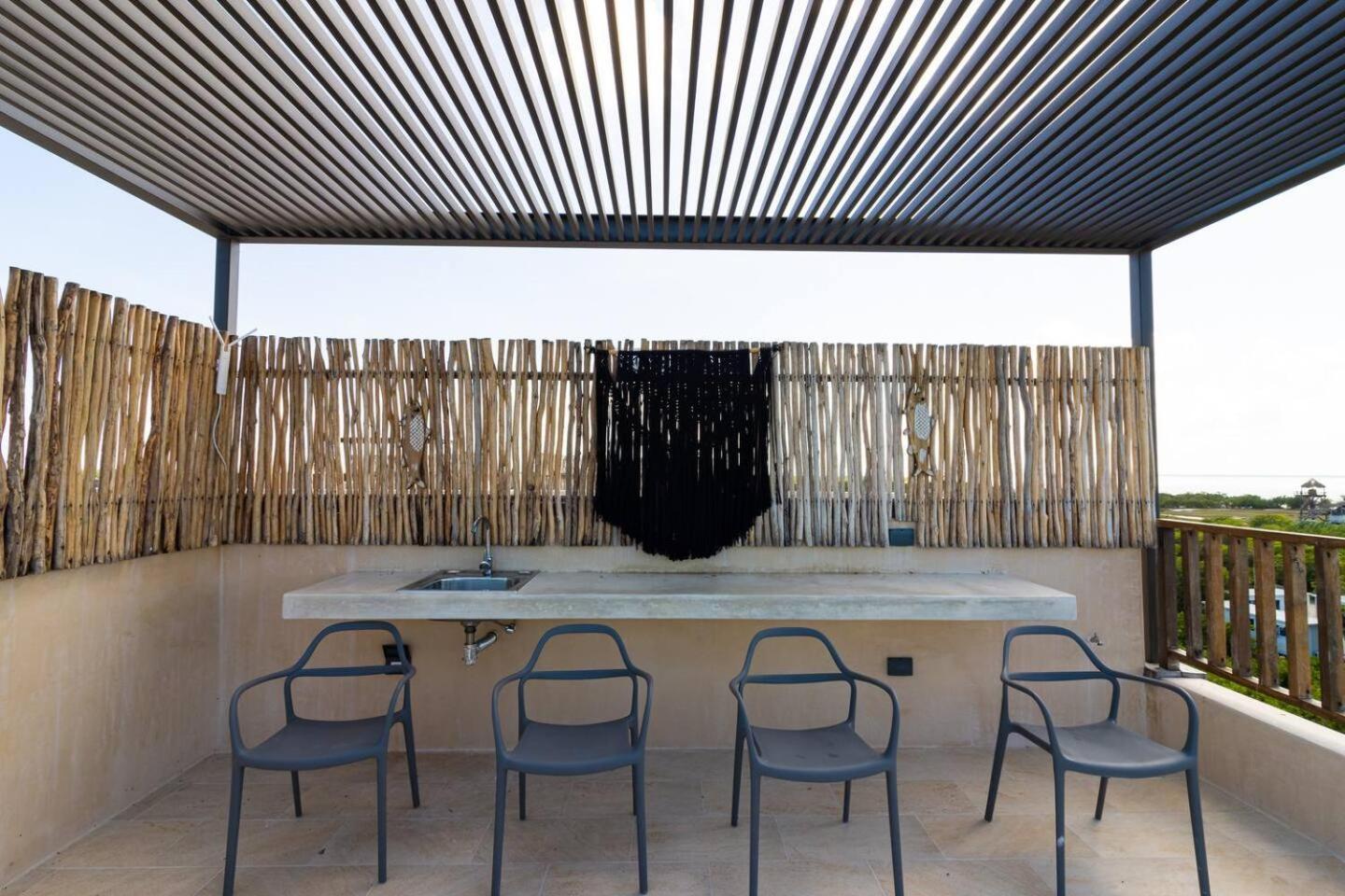 Hotel Beautiful Ocean View Penthouse With Private Pool -C301 Isla Holbox Exterior foto